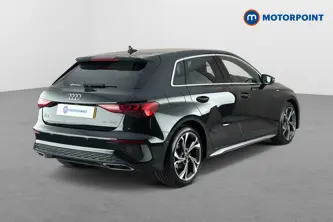 Audi A3 S Line Automatic Petrol Hatchback - Stock Number (1681576) - Passenger side rear corner