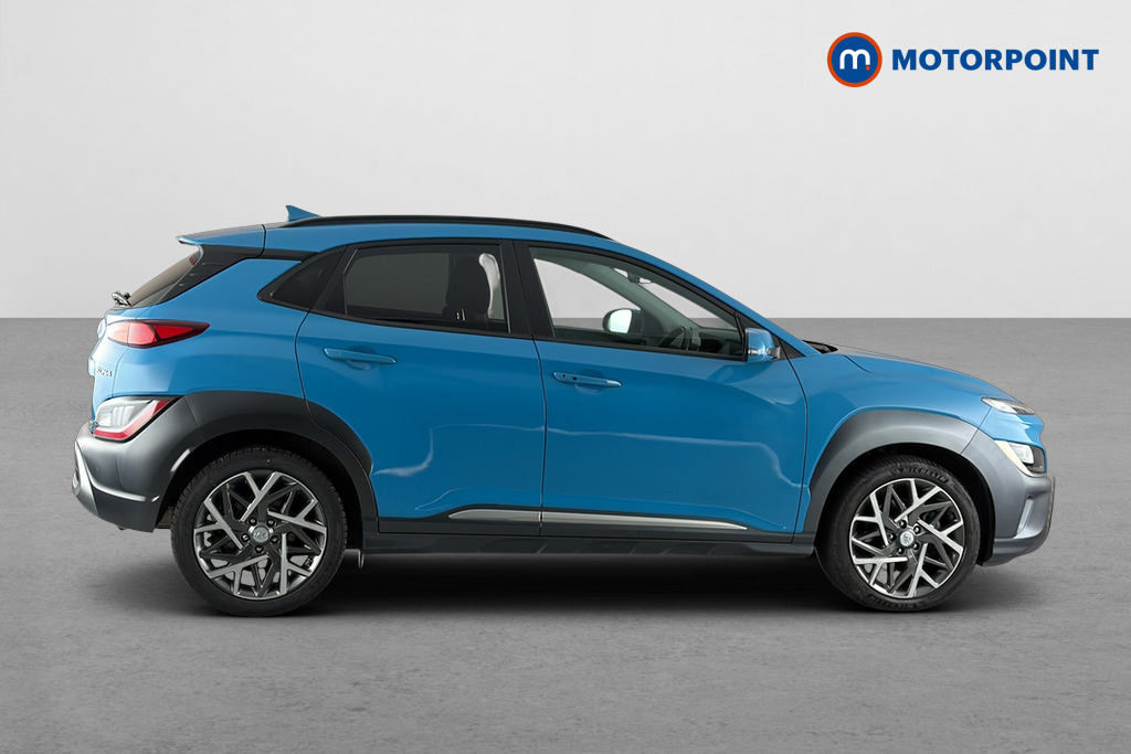 Hyundai Kona Premium Automatic Petrol-Electric Hybrid SUV - Stock Number (1666852) - Passenger side