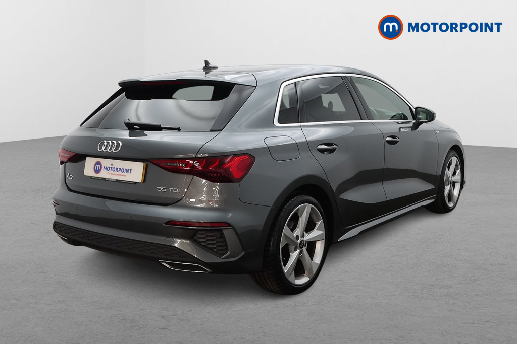 Audi A3 S Line Automatic Diesel Hatchback - Stock Number (1673387) - Drivers side rear corner