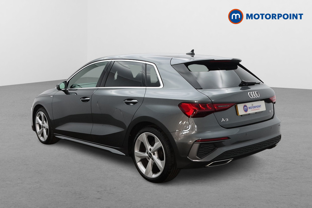 Audi A3 S Line Automatic Diesel Hatchback - Stock Number (1673387) - Passenger side rear corner