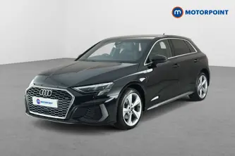 Audi A3 S Line Automatic Petrol Plug-In Hybrid Hatchback - Stock Number (1677526) - Passenger side front corner