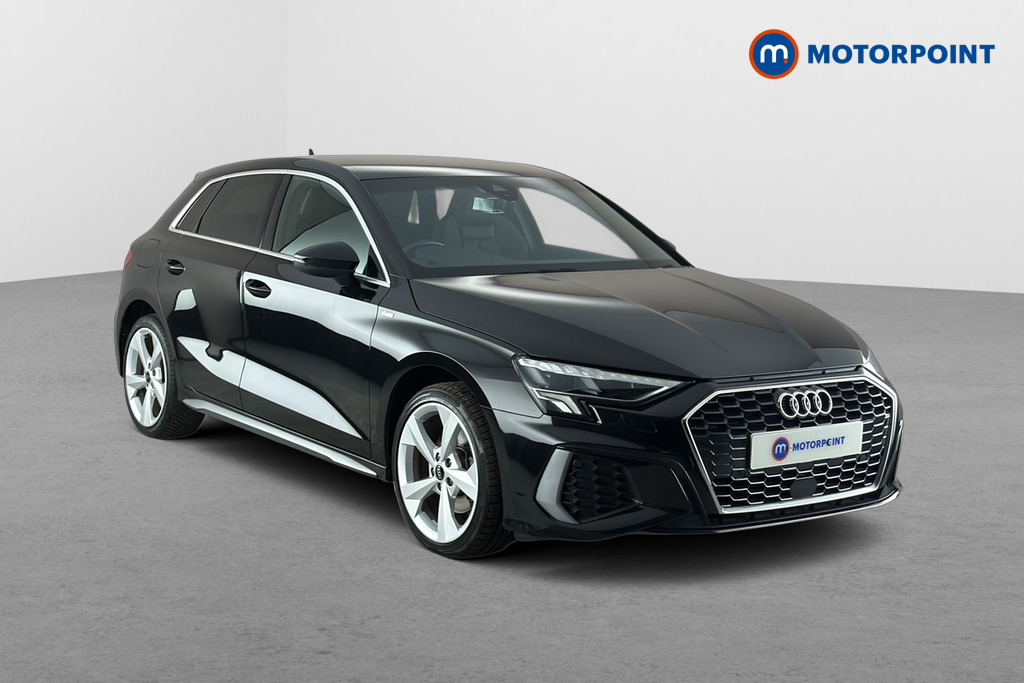 Audi A3 S Line Automatic Petrol Plug-In Hybrid Hatchback - Stock Number (1677526) - Drivers side front corner