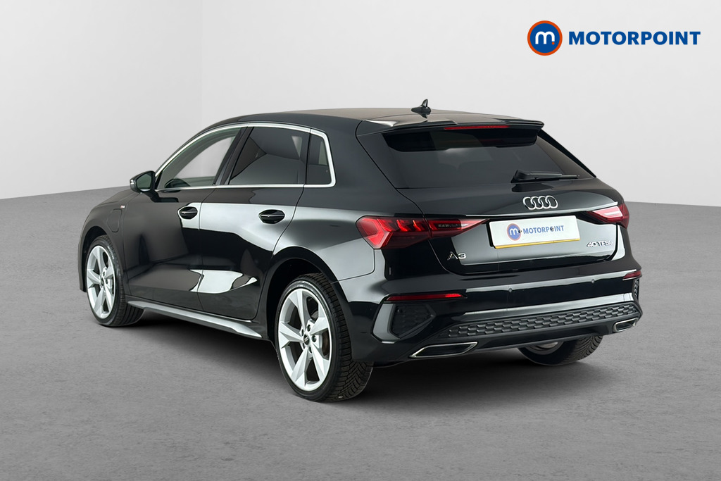 Audi A3 S Line Automatic Petrol Plug-In Hybrid Hatchback - Stock Number (1677526) - Drivers side rear corner
