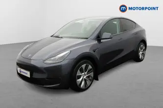 Tesla Model Y Long Range Automatic Electric SUV - Stock Number (1681686) - Passenger side front corner