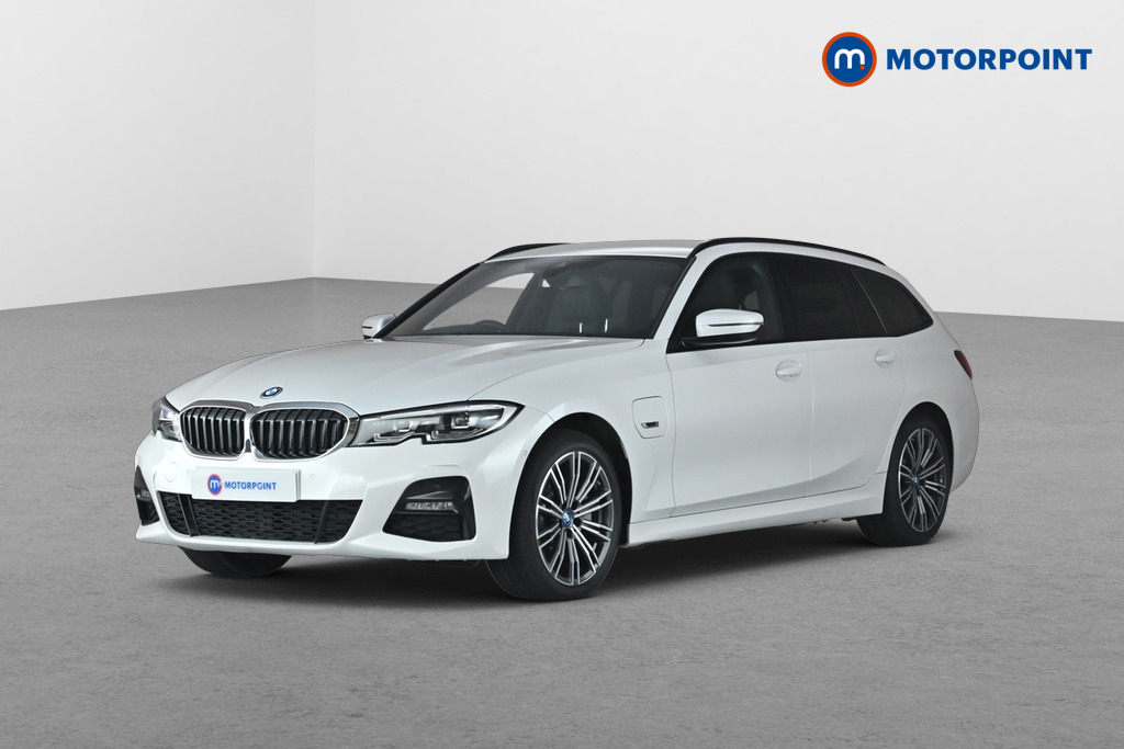 BMW 3 Series M Sport Automatic Petrol Plug-In Hybrid Estate - Stock Number (1683318) - Passenger side front corner
