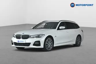 BMW 3 Series M Sport Automatic Petrol Plug-In Hybrid Estate - Stock Number (1683318) - Passenger side front corner