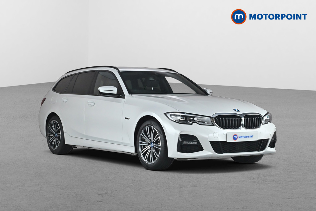 BMW 3 Series M Sport Automatic Petrol Plug-In Hybrid Estate - Stock Number (1683318) - Drivers side front corner