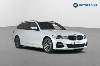 BMW 3 Series M Sport Automatic Petrol Plug-In Hybrid Estate - Stock Number (1683318) - Drivers side front corner