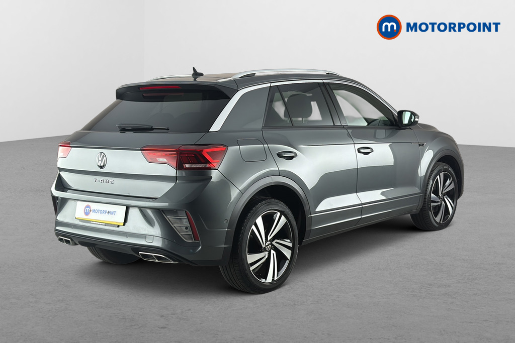 Volkswagen T-Roc R-Line Manual Petrol SUV - Stock Number (1684237) - Passenger side rear corner