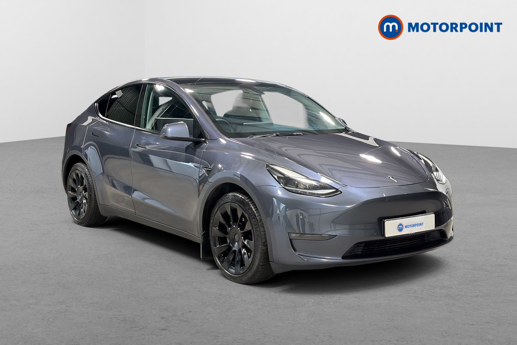 Tesla Model Y Long Range Automatic Electric SUV - Stock Number (1674373) - Drivers side front corner