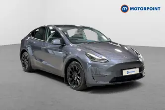 Tesla Model Y Long Range Automatic Electric SUV - Stock Number (1674373) - Drivers side front corner