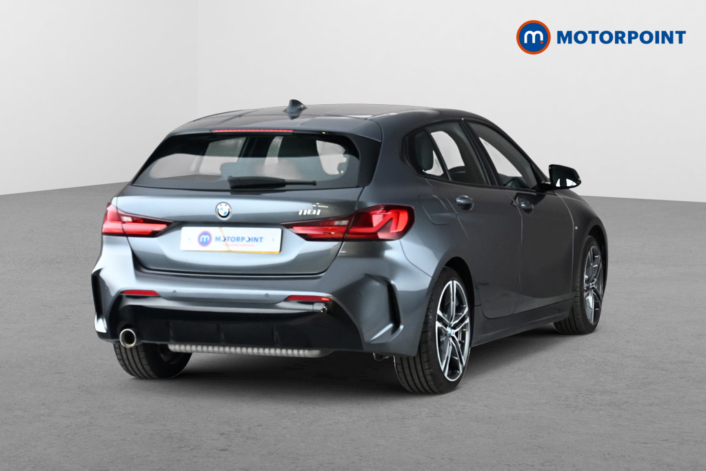 BMW 1 Series M Sport Manual Petrol Hatchback - Stock Number (1677403) - Passenger side rear corner