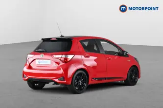 Toyota Yaris Gr-Sport Automatic Petrol-Electric Hybrid Hatchback - Stock Number (1677755) - Passenger side rear corner