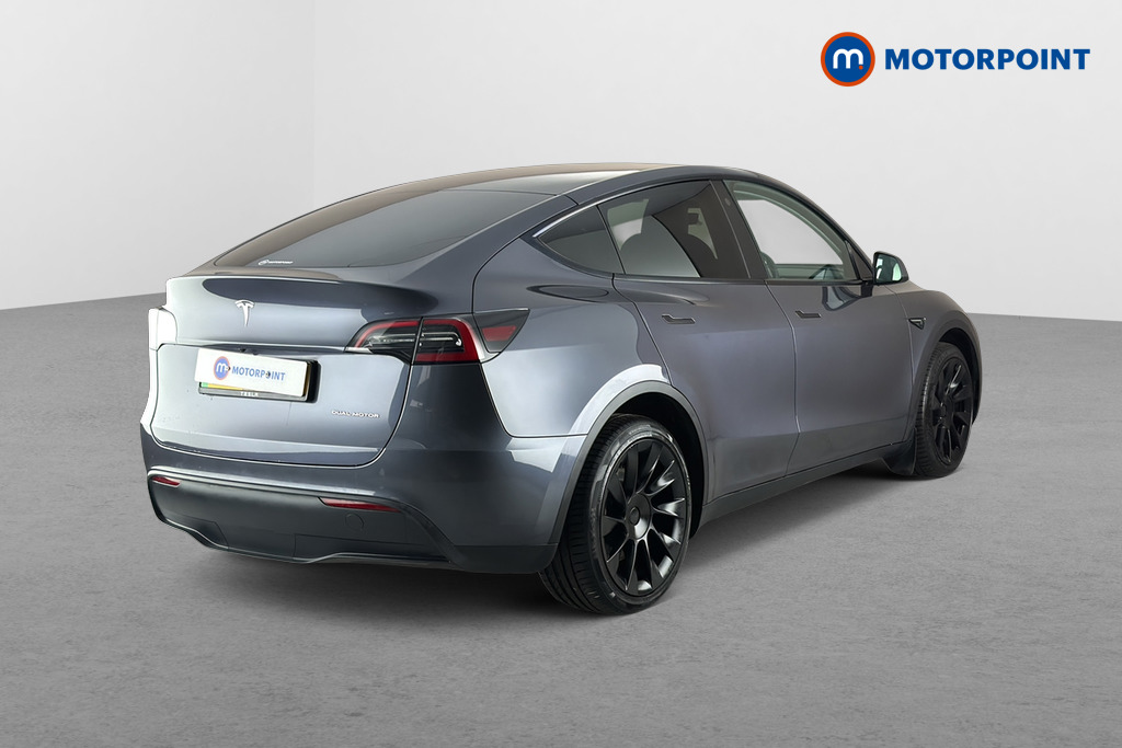 Tesla Model Y Long Range Automatic Electric SUV - Stock Number (1679371) - Passenger side rear corner