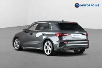 Audi A3 S Line Automatic Petrol Hatchback - Stock Number (1679799) - Drivers side rear corner
