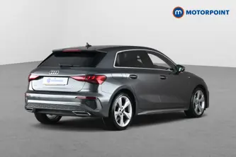 Audi A3 S Line Automatic Petrol Hatchback - Stock Number (1679799) - Passenger side rear corner