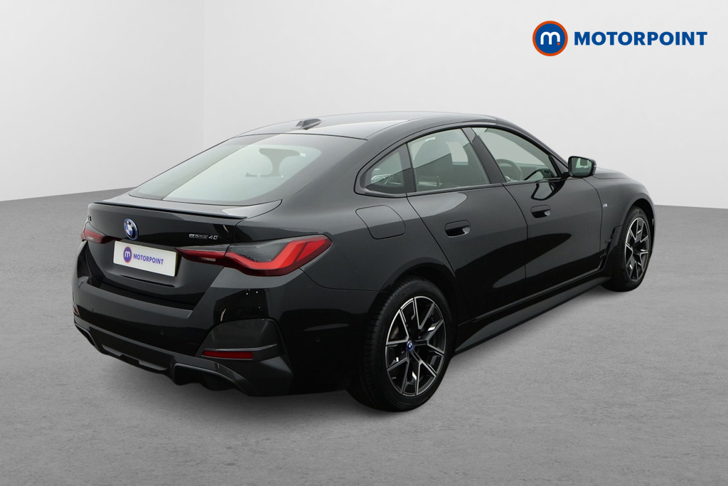 BMW I4 M Sport Automatic Electric Hatchback - Stock Number (1679859) - Drivers side rear corner