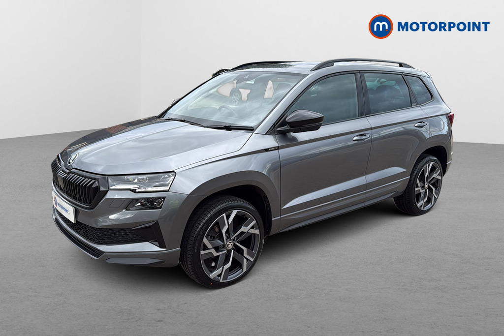 Skoda Karoq Sportline Manual Petrol SUV - Stock Number (1680619) - Passenger side front corner