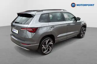 Skoda Karoq Sportline Manual Petrol SUV - Stock Number (1680619) - Passenger side rear corner