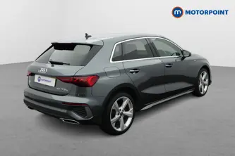 Audi A3 S Line Automatic Petrol Plug-In Hybrid Hatchback - Stock Number (1683116) - Drivers side rear corner