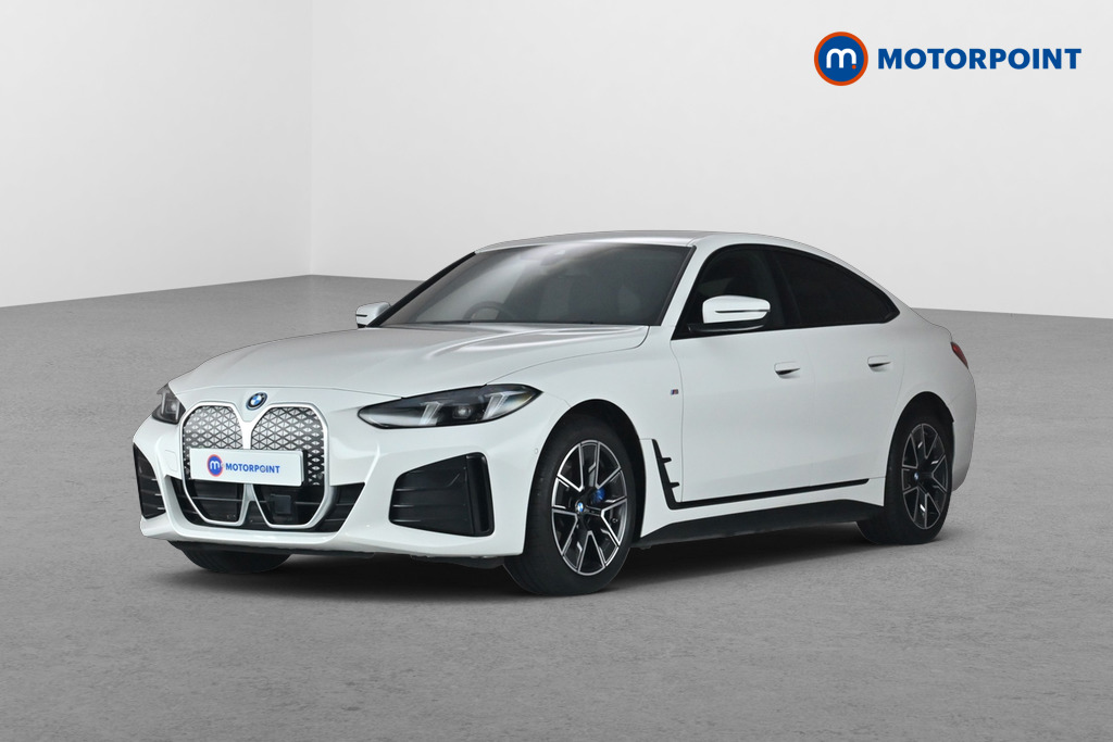 BMW I4 M Sport Automatic Electric Hatchback - Stock Number (1683800) - Passenger side front corner