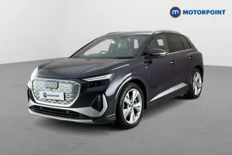 Audi Q4 S Line Automatic Electric SUV - Stock Number (1684476) - Passenger side front corner