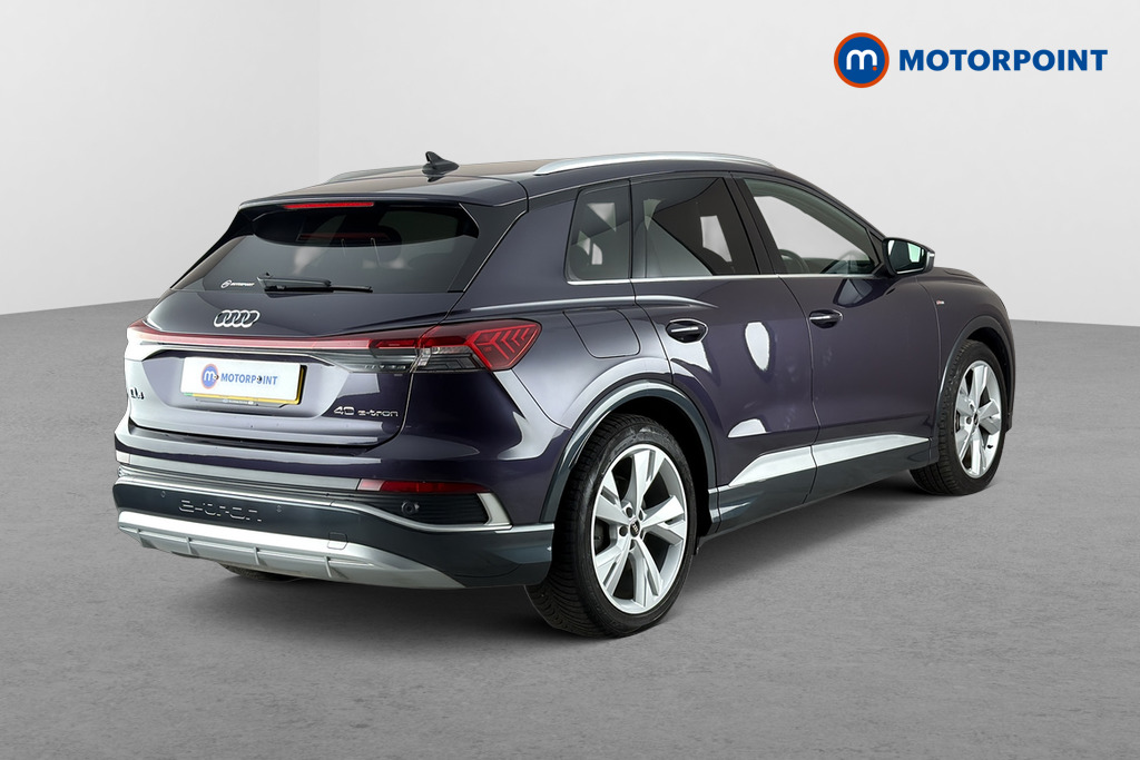 Audi Q4 S Line Automatic Electric SUV - Stock Number (1684476) - Passenger side rear corner