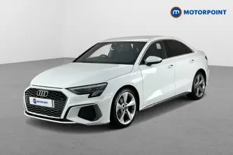 Audi A3 S Line Automatic Petrol Saloon - Stock Number (1682270) - Passenger side front corner