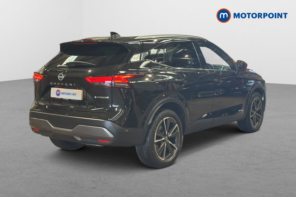 Nissan Qashqai Tekna Automatic Petrol-Electric Hybrid SUV - Stock Number (1669881) - Passenger side rear corner