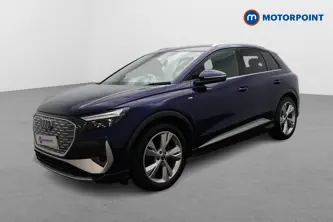 Audi Q4 S Line Automatic Electric SUV - Stock Number (1683789) - Passenger side front corner