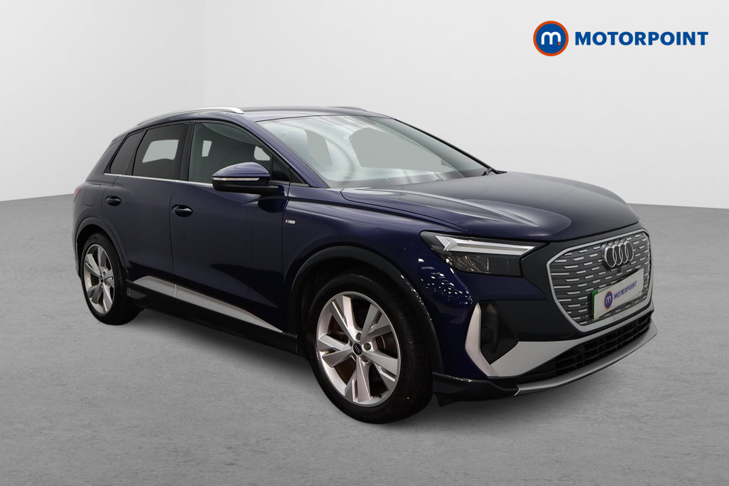 Audi Q4 S Line Automatic Electric SUV - Stock Number (1683789) - Drivers side front corner