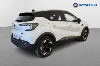 Renault Captur Techno Automatic Petrol-Electric Hybrid SUV - Stock Number (1684915) - Passenger side rear corner