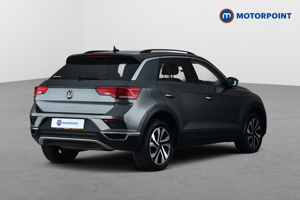 Volkswagen T-Roc Active Manual Petrol SUV - Stock Number (1649355) - Passenger side rear corner