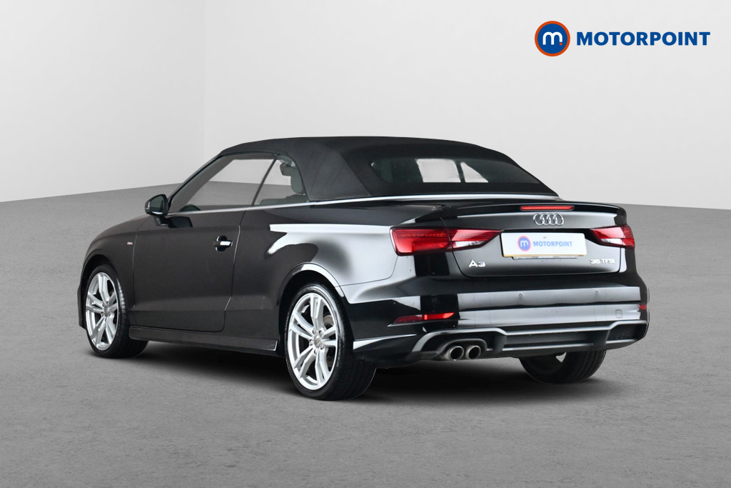 Audi A3 S Line Manual Petrol Convertible - Stock Number (1667099) - Drivers side rear corner