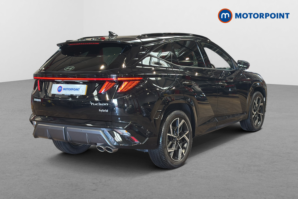 Hyundai Tucson N Line S Automatic Petrol-Electric Hybrid SUV - Stock Number (1674159) - Passenger side rear corner