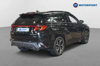 Hyundai Tucson N Line S Automatic Petrol-Electric Hybrid SUV - Stock Number (1674159) - Passenger side rear corner