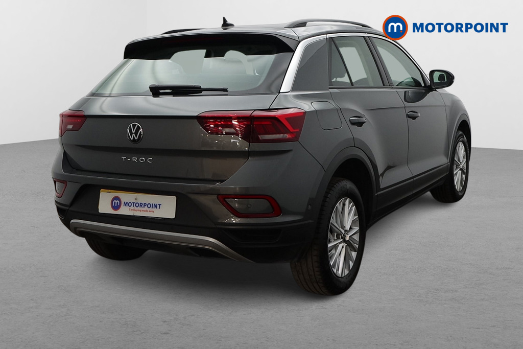 Volkswagen T-Roc Life Manual Petrol SUV - Stock Number (1679971) - Drivers side rear corner