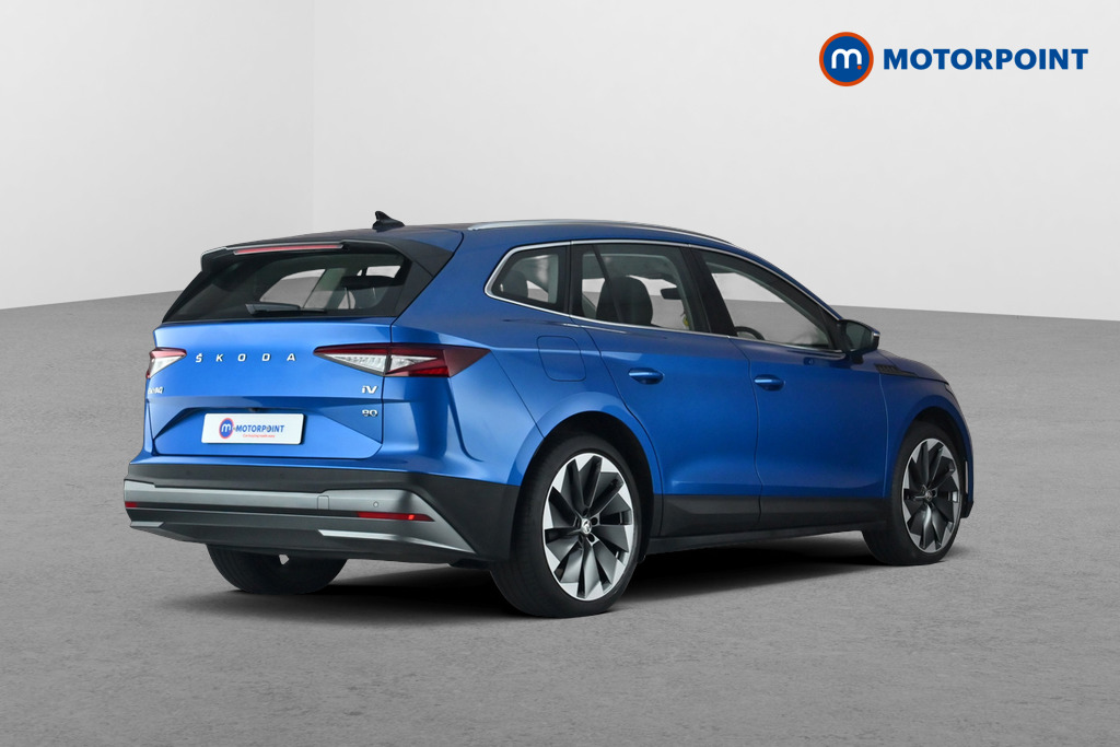 Skoda Enyaq 80 Ecosuite Automatic Electric SUV - Stock Number (1682502) - Passenger side rear corner