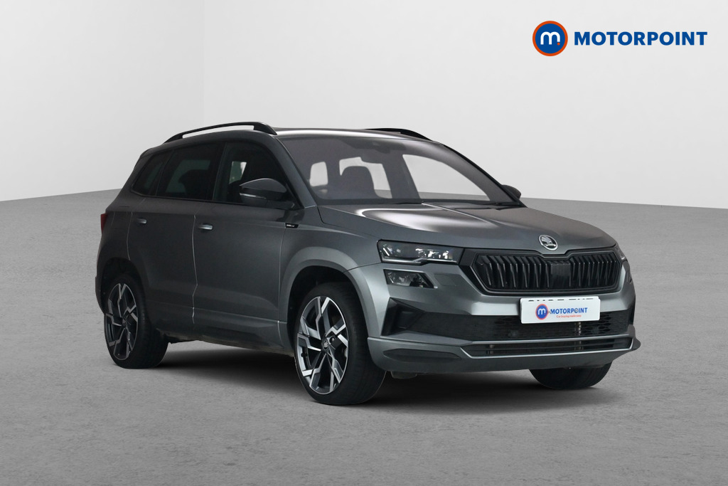 Skoda Karoq Sportline Edition Automatic Petrol SUV - Stock Number (1683814) - Drivers side front corner