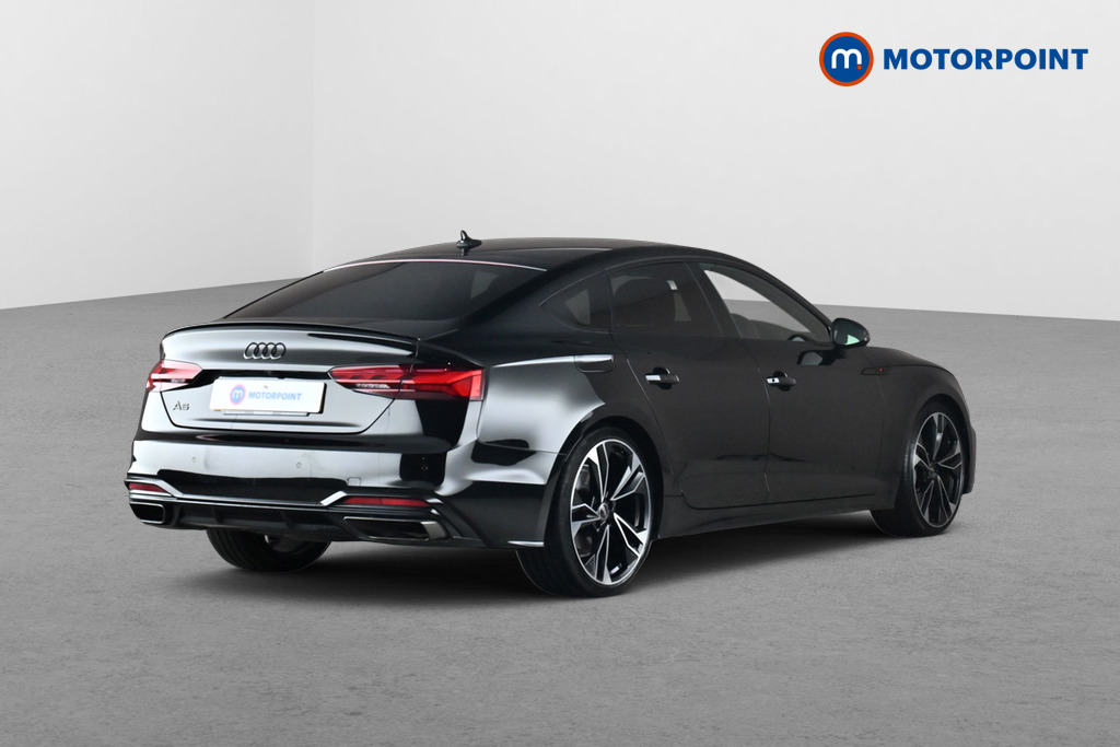 Audi A5 Black Edition Automatic Petrol Hatchback - Stock Number (1685779) - Passenger side rear corner