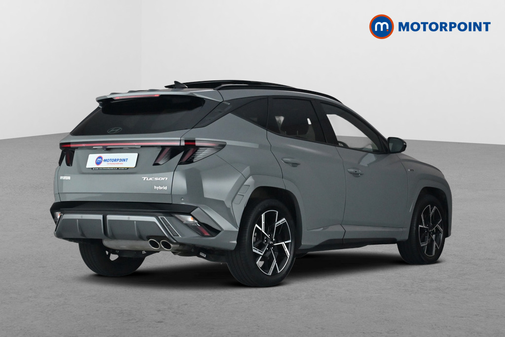 Hyundai Tucson N Line S Automatic Petrol-Electric Hybrid SUV - Stock Number (1686355) - Passenger side rear corner