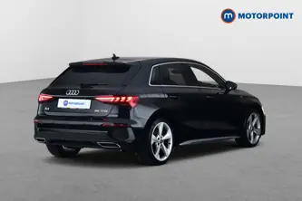 Audi A3 S Line Automatic Petrol Hatchback - Stock Number (1672750) - Passenger side rear corner
