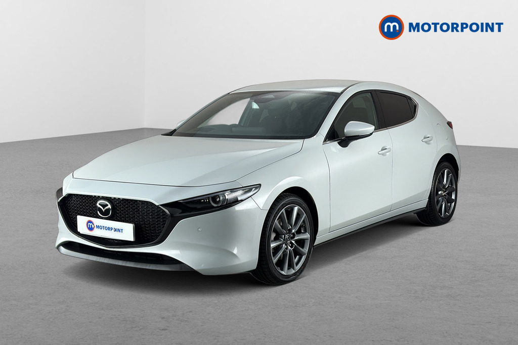 Mazda 3 Exclusive-Line Automatic Petrol Hatchback - Stock Number (1672966) - Passenger side front corner