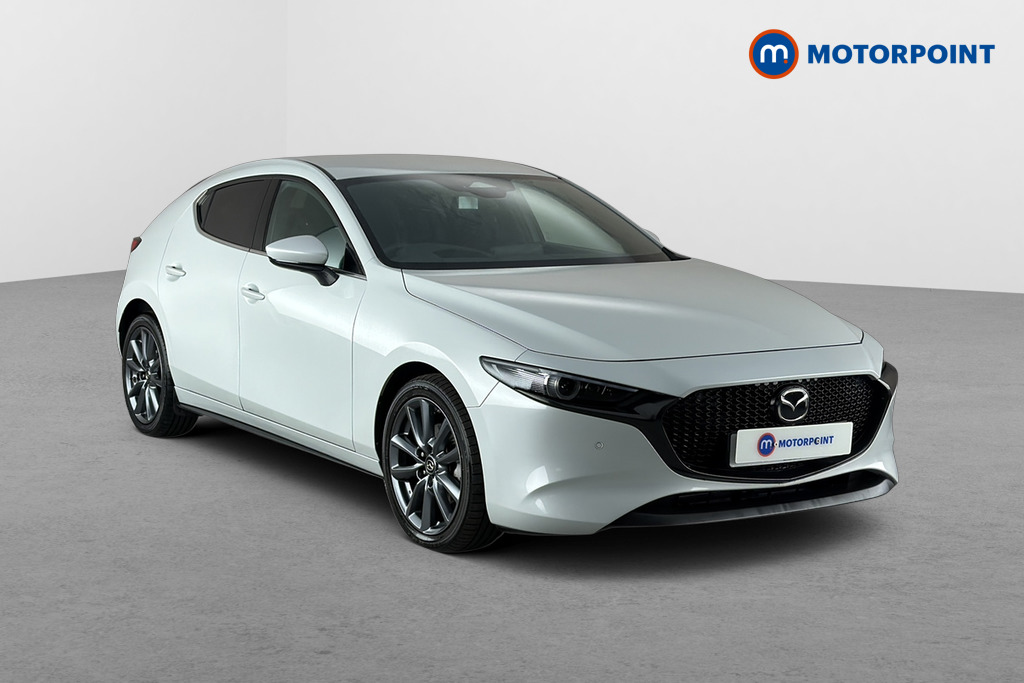 Mazda 3 Exclusive-Line Automatic Petrol Hatchback - Stock Number (1672966) - Drivers side front corner