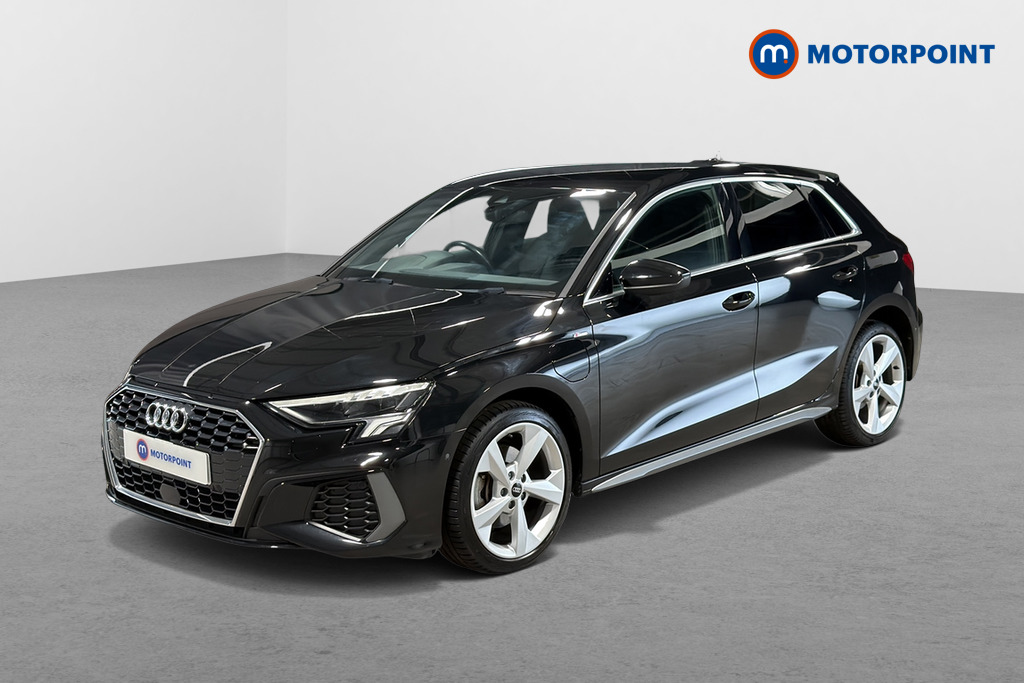 Audi A3 S Line Automatic Petrol Plug-In Hybrid Hatchback - Stock Number (1676750) - Passenger side front corner