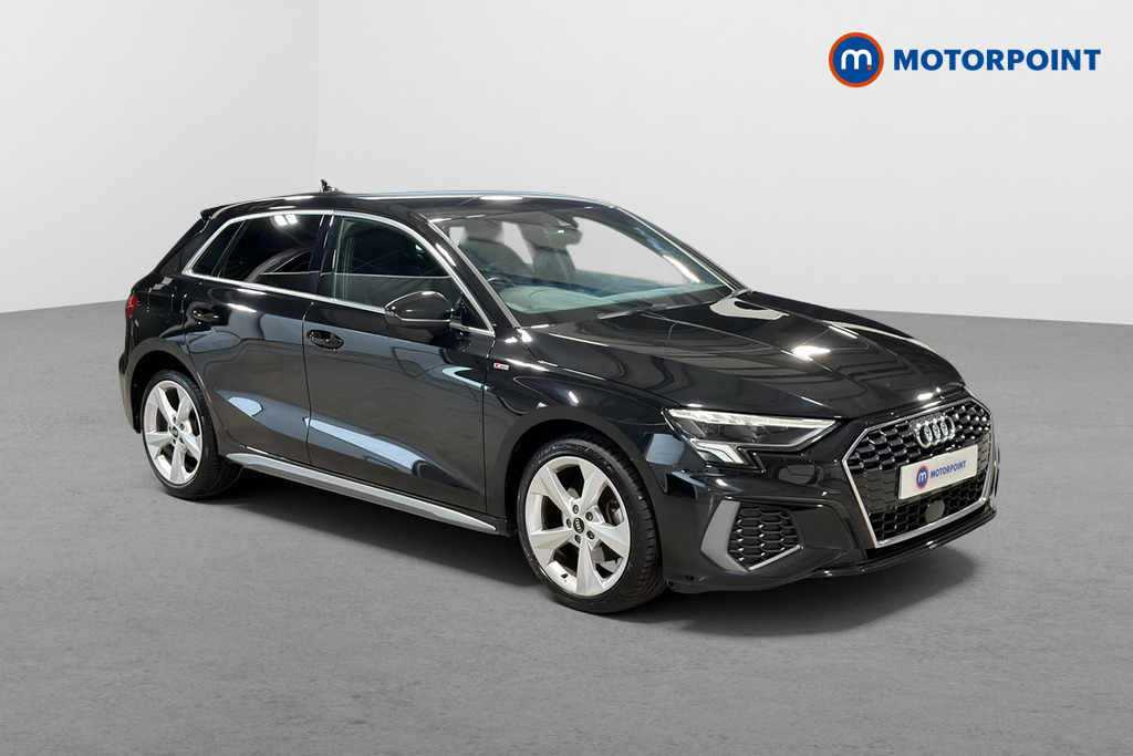 Audi A3 S Line Automatic Petrol Plug-In Hybrid Hatchback - Stock Number (1676750) - Drivers side front corner