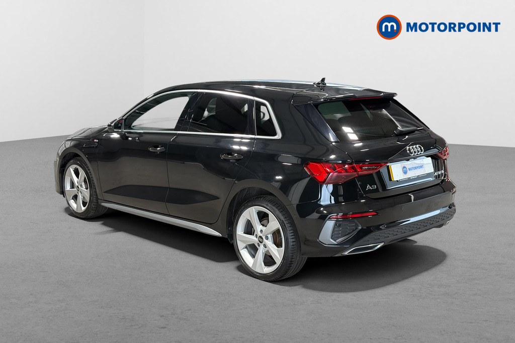 Audi A3 S Line Automatic Petrol Plug-In Hybrid Hatchback - Stock Number (1676750) - Drivers side rear corner