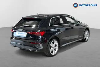 Audi A3 S Line Automatic Petrol Plug-In Hybrid Hatchback - Stock Number (1676750) - Passenger side rear corner
