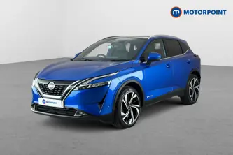 Nissan Qashqai Tekna-Plus Automatic Petrol-Electric Hybrid SUV - Stock Number (1677539) - Passenger side front corner