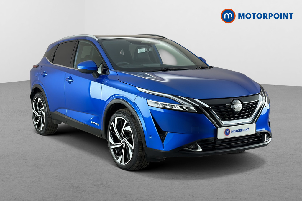 Nissan Qashqai Tekna-Plus Automatic Petrol-Electric Hybrid SUV - Stock Number (1677539) - Drivers side front corner